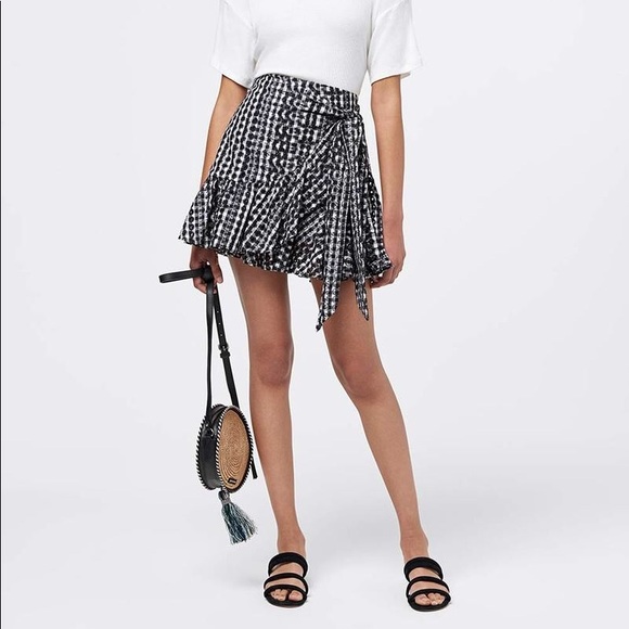 Rebecca Minkoff Dresses & Skirts - Rebecca Minkoff Gingham Ruffle Alice Skirt
